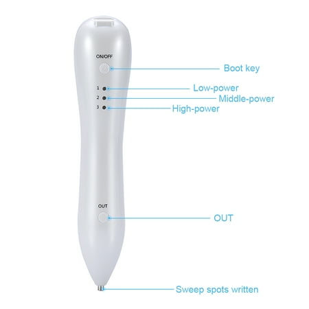 Latest Technology Portable USB Charging ABS Age Spot Mole Warts Remove Freckle Nevus Removal Pen Beauty (Best Way To Remove Moles)