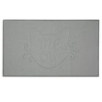 Aspen Pet Foam Pet Bowl Mat for Cats, 19 inches x 11.5 inches