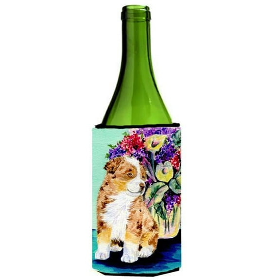 Australian Shepherd Wine bottle sleeve Hugger - 24 oz.
