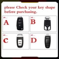 thumbnail image 2 of Zinc Alloy Key fob Cover Keychain Key Case for Audi A3 A6 A7 A8 A8L E-Tron Q7 Q8 RS6 RS7 S3 S6 S7 SQ7 SQ8, 2 of 16