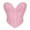 Pink, variant on Kaemgyyd Womens Breathable Corset Top Classic Solid Color Overbust Corset Fashion Strapless Body Shaper for Women