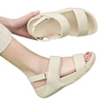 thumbnail image 1 of Sandalias Planas para Mujer Cómodas Antideslizantes Transpirables Viajes Y, 1 of 9