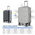 thumbnail image 6 of Fotbe Dice Cubes Luggage Cover Protector,Suitcase Protector,Scratch and Dirt Resistant,Fits 18-32 Inch Luggage-Large, 6 of 9
