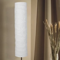 BESTYASH Standing Floor Lamp Shade Replacement White Paper Soft Light Paper Lamp Cover Decor