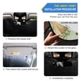 thumbnail image 2 of Iauyy Foldable Windshield Sun Shade for Cars, Interior Sun Protection for car UV Protection for Sedan/SUV/Truck, (S/M/L) Flower and Dog, 2 of 8