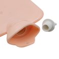 thumbnail image 4 of Botella de agua caliente MOSSTYYUS de goma de 400 ml con funda de felpa con forma de oso, 4 of 8