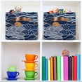 thumbnail image 6 of Yayeee Canvas Storage Basket with Handles for Shelves Fabric Bins Closet Organizer, Blue Night Sky, 6 of 8