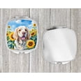 thumbnail image 4 of Clumber Spaniel in Sunflowers Compact Mirror 2.75 in x 3 in, 4 of 4
