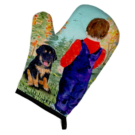 Tibetan Mastiff Oven Mitt