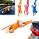 thumbnail image 2 of Monkey Soft Plush Toy, Cuddly and Soft Monkey Stuffed Animals Plush Toys Doll Monkey, Birthday Gift for Kids and Valentine's Day gift, Age 3+, 2 of 4