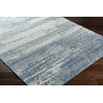 thumbnail image 2 of Mark&Day Outdoor Rugs, 5x7 Ravon Modern Abstract Marble Indoor/Outdoor Navy/Beige Area Rug, Non Shedding Blue Beige Carpet for Patio, Porch, Deck, Bedroom, Living Room or Kitchen (5'3" x 7'), 2 of 4