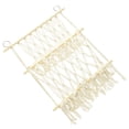 thumbnail image 1 of GARVALON Hanging Toy Storage Book Holder for Kids White Iron Cotton Rope with Multi-function Storage 1Set, 1 of 5