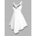 thumbnail image 2 of Vestido Talla Extra Asimétrico Lentejuelas Rosegal Vestidos casuales de talla grande, 2 of 5