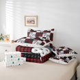thumbnail image 5 of YST Merry Christmas Comforter Set, 7-Piece, Grid Checkered, Full, 5 of 5