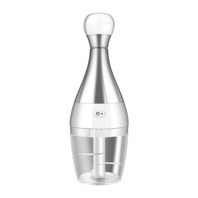 Cateissary Triturador de ajo Manual de acero inoxidable, repuesto antideslizante para cocina casera, molinillo de carne de jengibre, accesorios de Cocina y Comedor Cateissary HA081980-01B