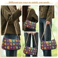 thumbnail image 4 of FORMRS Womens Shoulder Bag with Chain Strap Clutch Purse Cute Tote Handbag, Colorful Checkered Daisy, 4 of 7