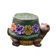 thumbnail image 4 of koolsoo Resin Turtle Shape Stool Garden Ornament Easy Maintenance Handmade Versatile, 4 of 9