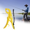 thumbnail image 4 of Juego de agarre de pesca, mango ergonómico antideslizante con removedor de anzuelos en forma de T, soporte de alicates de pesca flotante de plástico para exteriores, 4 of 5