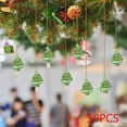 thumbnail image 4 of 50pcs Christmas Wooden Clothespins Christmas Clips Photo Display Crafts Wooden Light Green Tree, 4 of 9