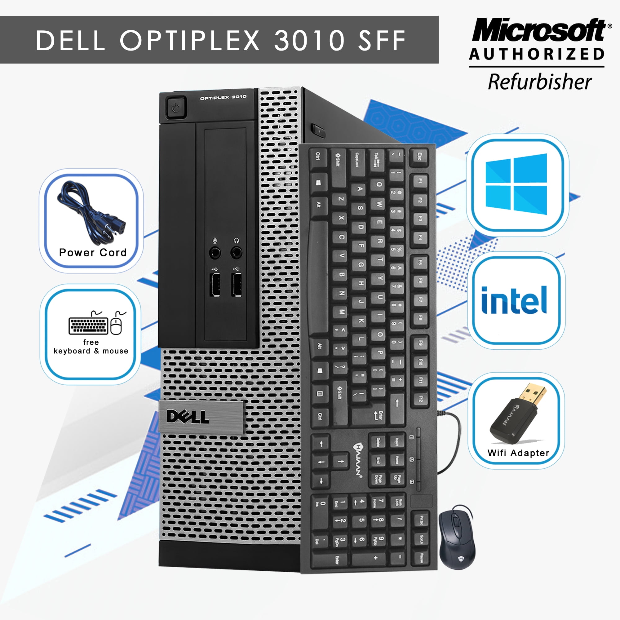 Dell Optiplex 3010 Small form factor Computer PC up to 3.60 GHz