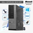 thumbnail image 2 of Dell OptiPlex 3010 Desktop Computer PC, 3.20 GHz Intel i5 Quad Core Gen 3 16GB DDR3 RAM,128GB SSD,HDMI , Windows 10 Professional 64bit Refurbished, 2 of 3
