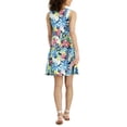thumbnail image 2 of Style & Co. Printed Knit Tank Dress Industrial Blue Floral Size XS, 2 of 4