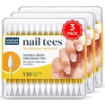 thumbnail image 1 of NAIL TEES COTTON TIPS 120 Count (3 PACK) - The Ultimate Nail Tool, Multi-Purpose Double-sided Swabs with Pointed Ends for Precise Touch-ups and the Perfect At-Home Manicure & Pedicure, 1 of 7