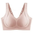 thumbnail image 1 of Clearance! Manxivoo Women Bra Daily Comfort Wireless Shaper Bra Skin, 1 of 1