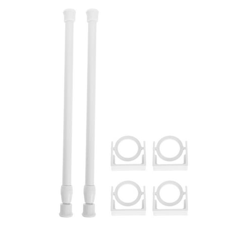 OUNONA  2 Pcs Shower Towel Rack Racks for Bathroom Replacements White