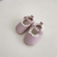 thumbnail image 2 of Darzheoy Baby Boys Girls Shoes Leather Soft Rubber Sole Sneakers Non-Slip Toddler Ankle Boots Infant Walking Shoes Moccasins 5-18 Months, 2 of 3