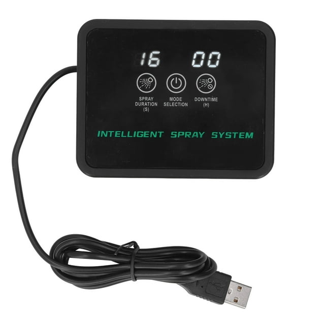 Humidificador Electrónico Para Reptiles, Memoria Automática De Plástico ABS, Nebulizador Automático Para Reptiles, Fácil Instalación Ajustable Para Escritorio Mgaxyff Otros