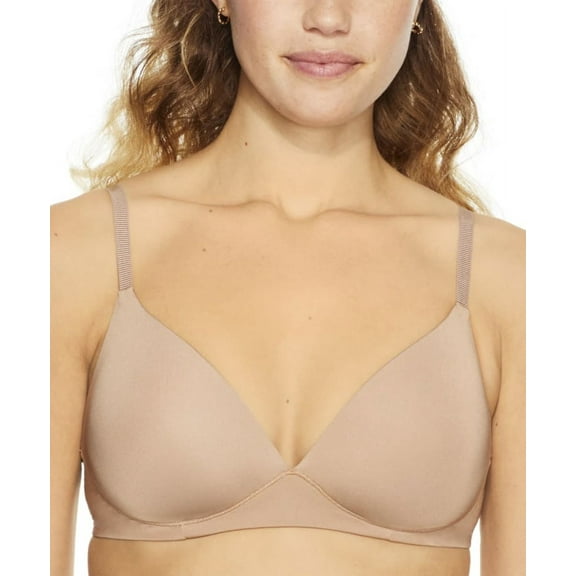 NEARLYNUDE Mocha Triangle Lift Wire-Free Bra, US 42DD, UK 42DD, NWOT