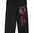 thumbnail image 2 of The Exorcist You Possess My Heart Valentine's Day Men's Black Sleep Pants-3XL, 2 of 3