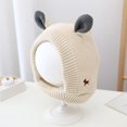 thumbnail image 3 of Fashion Winter Knitted Warm Dog Hat Rabbit Ear Design Puppy Caps Beanie BEIGE, 3 of 8