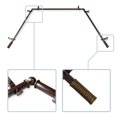 thumbnail image 1 of Otto 13/16" Bay Window curtain rod 20"-36", 38"-72" - Cocoa,(ABay-11-7), 1 of 4