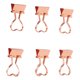 thumbnail image 5 of Clips de carpeta con forma de corazón, 12 piezas, clips de carpeta con forma de corazón, clips de carpeta de metal, abrazaderas de papel, funcionalidad de alta precisión, 5 of 14