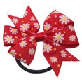 thumbnail image 2 of DPTALR Children Girls Bow Floral Print Hair Hair Rope Accessories, 2 of 2