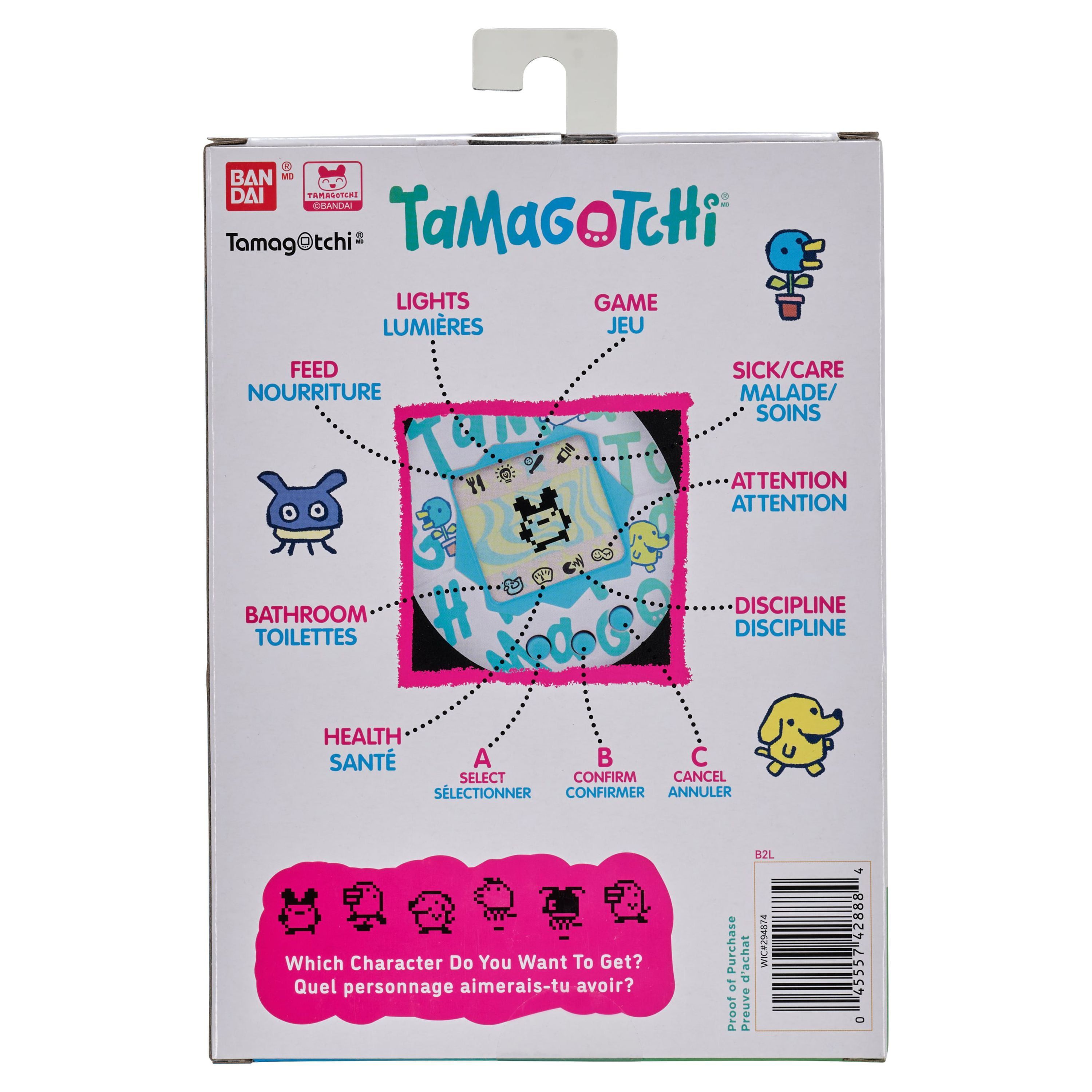 Original Tamagotchi - Retro Flowers