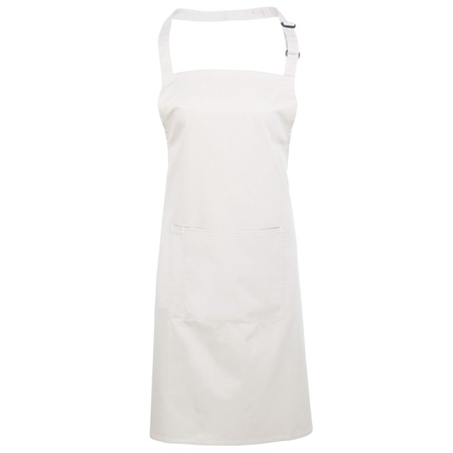 Premier Ladies/Womens Colours Bip Apron With Pocket / Workwear