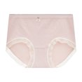 thumbnail image 2 of Elainilye Fashion Seamless Underwear for Women Traceless Briefs Graphene Crotch High Waist Underwear Butt Lifter Panties Briefs,Pink, 2 of 5