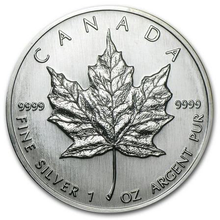 1989 Canada 1 oz Silver Maple Leaf BU