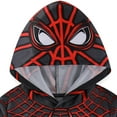 thumbnail image 3 of Marvel Spider-Man Miles Morales Long Sleeve Hooded Shirt (Boys), Sizes 4-20, 3 of 8