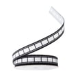 thumbnail image 4 of GUOOL Filmstrip Ribbon, 4.5 M, DIY Decoration Material Made of Polyester, Gift Wrapping Ribbon for Cake Boxes, Theme Party, Wedding Decor 1cm, 4 of 9