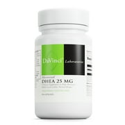 DaVinci Labs Micronized DHEA 25 mg - Support Immune & Thyroid Health* - 90 Vegetarian Capsules