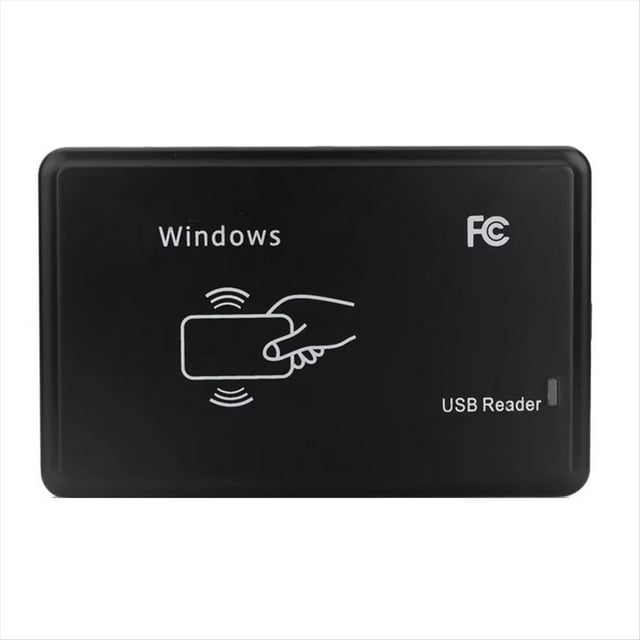 Lector RFID USB 125khz EM4100 ID Sensibilidad Sin Contacto Lector de Tarjetas Inteligentes Soporte TK4100 Ventana Linux