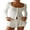 White, variant on Rdhnmea Women 2 Piece Ribbed Knit Pajama Set Long Sleeve Button Crop Top and Shorts Lounge Sweatsuits Sleepwear PJs Set