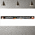 thumbnail image 4 of Festive Design Merry Christmas Santa Claus Snowman Holiday Banner for Christmas Party Decorations Winter Celebration, 4 of 9