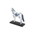 thumbnail image 3 of Enesco Trail of Painted Ponies Delft Blue Horse Figurine 7.5in H, 3 of 5