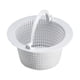 thumbnail image 1 of Accesorios de Cesta de Filtro de Piscina Suministros de Herramientas de Limpieza Filtro de Piscina Redondo Blanco, 1 of 9