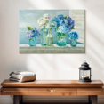 thumbnail image 2 of Elephant Stock A Beautiful Day At The Beach Wall Art - Horizontal Canvas Wall Art - Bedroom Wall Decor - Floral And Botanical Canvas - Turquoise And Green Decor By Danhui Nai - 24" x 16", 2 of 8